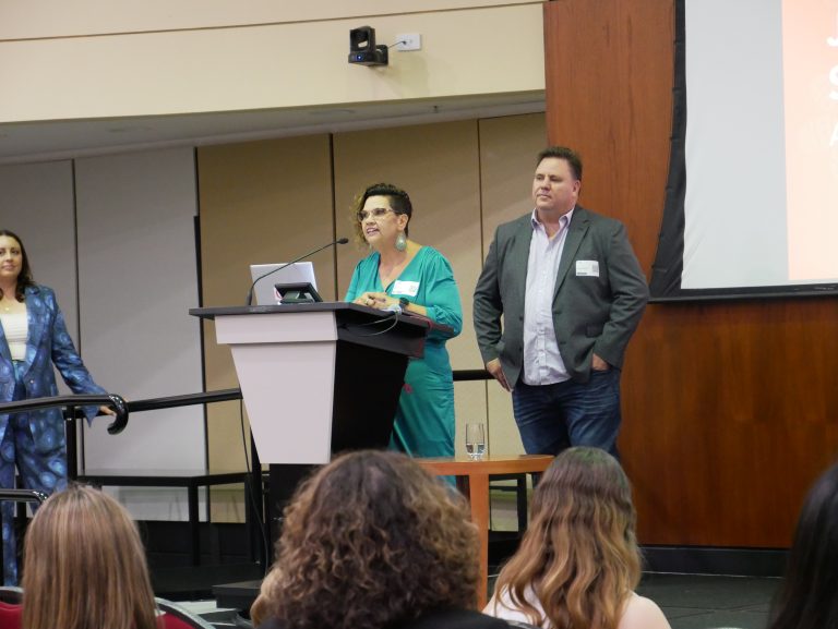 Julie-ann Lambourne and Shane Kennelly